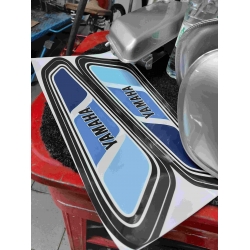 Decalcomanias Yamaha DT 125 E Encarnado Conjunto